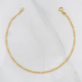 Pulso Figaro 0.7g / 19cm / 1.8mm Oro Amarillo 18K