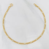 Pulso Figaro 0.95g / 19cm / 2.5mm Oro Amarillo 18K