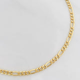 Pulso Figaro 0.95g / 19cm / 2.5mm Oro Amarillo 18K