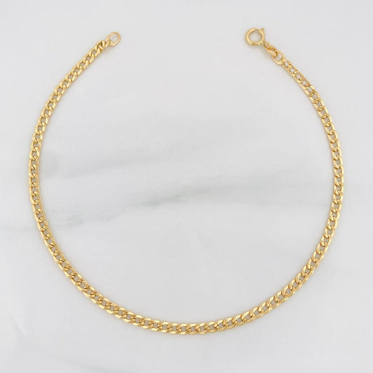 Pulso Cubano 1.1g / 20cm / 2.7mm Oro Amarillo 18K