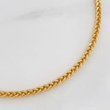 Pulso Modulable Franco 3.65g / 21cm - 19cm / 2.3mm Oro Amarillo 18K