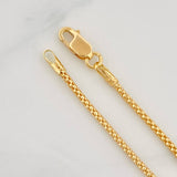 Pulso Cordon 1.65g / 20cm / 1.4mm Oro Amarillo 18K