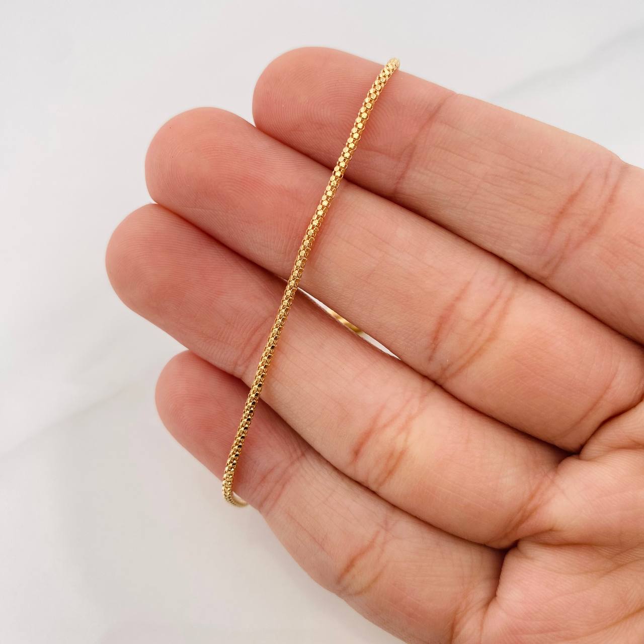 Pulso Cordon 1.65g / 20cm / 1.4mm Oro Amarillo 18K