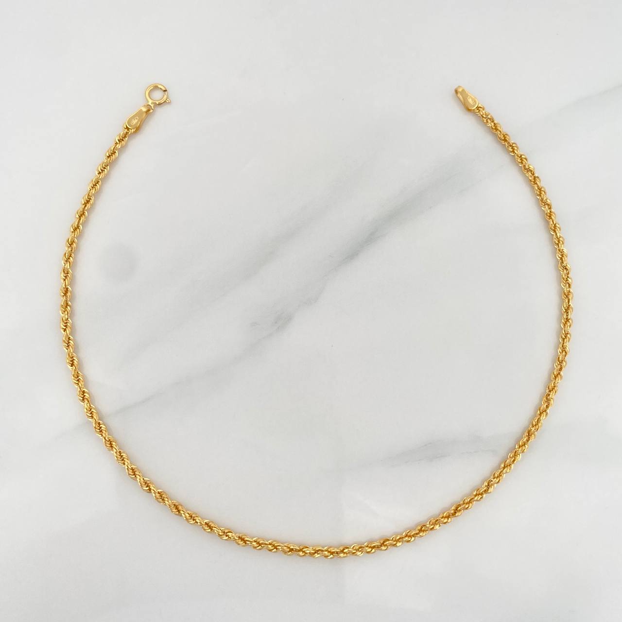 Pulso Lazo 0.65g / 17cm / 1.6mm Oro Amarillo 18K