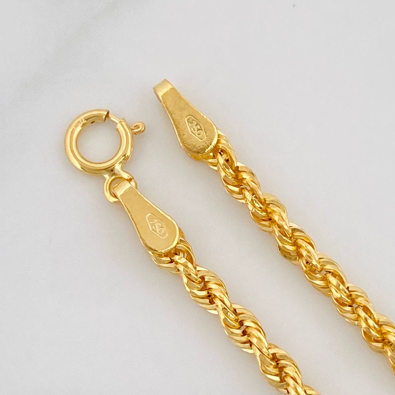 Tobillera Lazo 1.45g / 24cm / 2.05mm Oro Amarillo 18K