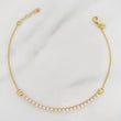 Pulso Modulable Tennis Aro Seguido 1.9g / 19cm - 17cm / 2.05mm Oro Amarillo 18K