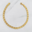 Pulso Eslabones 5.2g / 18.5cm / 4.5mm Oro Amarillo 18K