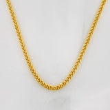 Cadena Franco 4.2g / 50cm / 1.7mm Oro Amarillo 18K