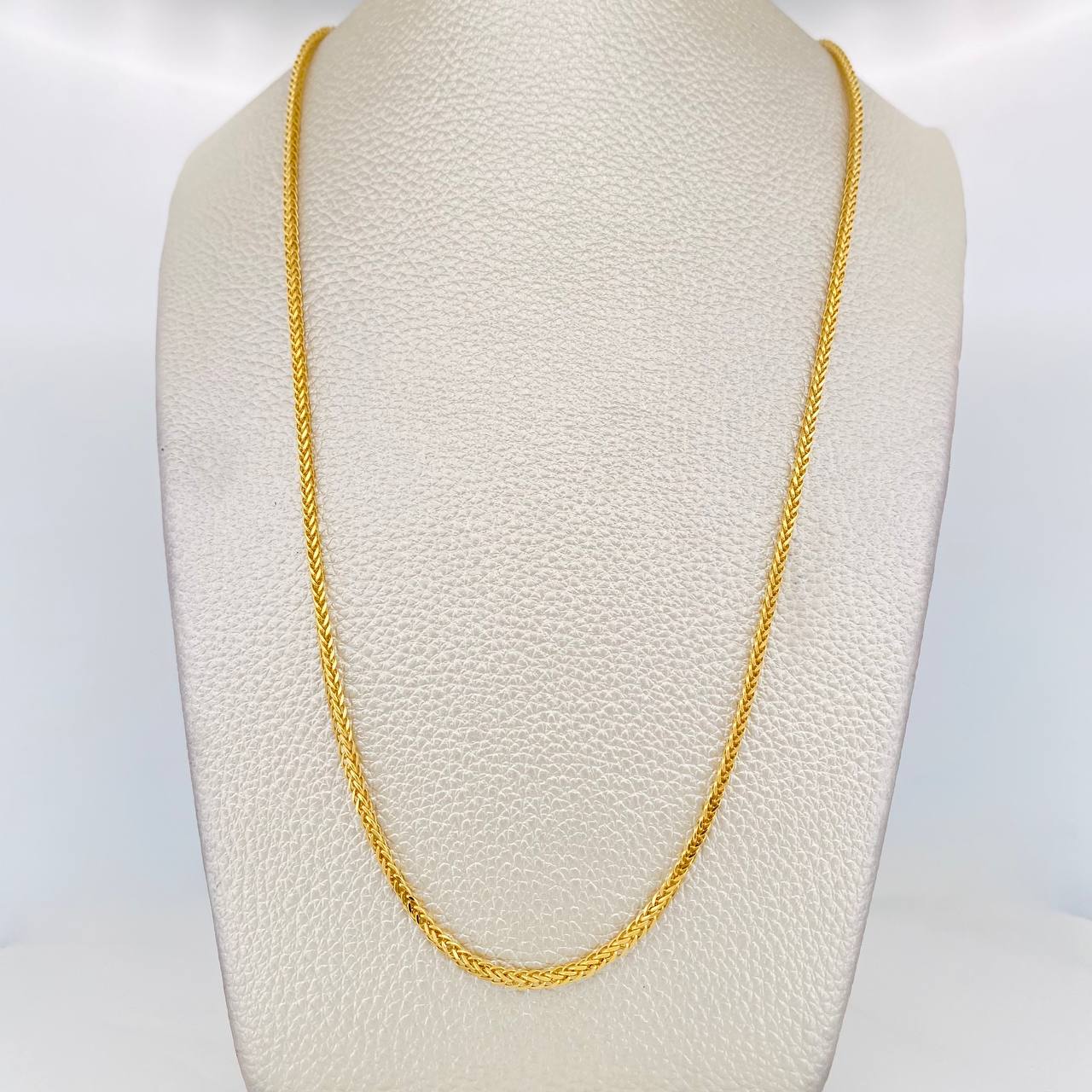 Cadena Franco 4.2g / 50cm / 1.7mm Oro Amarillo 18K