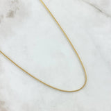 Cadena Franco 4.6gr / 60cm / 1.1mm Oro Amarillo +4 18K