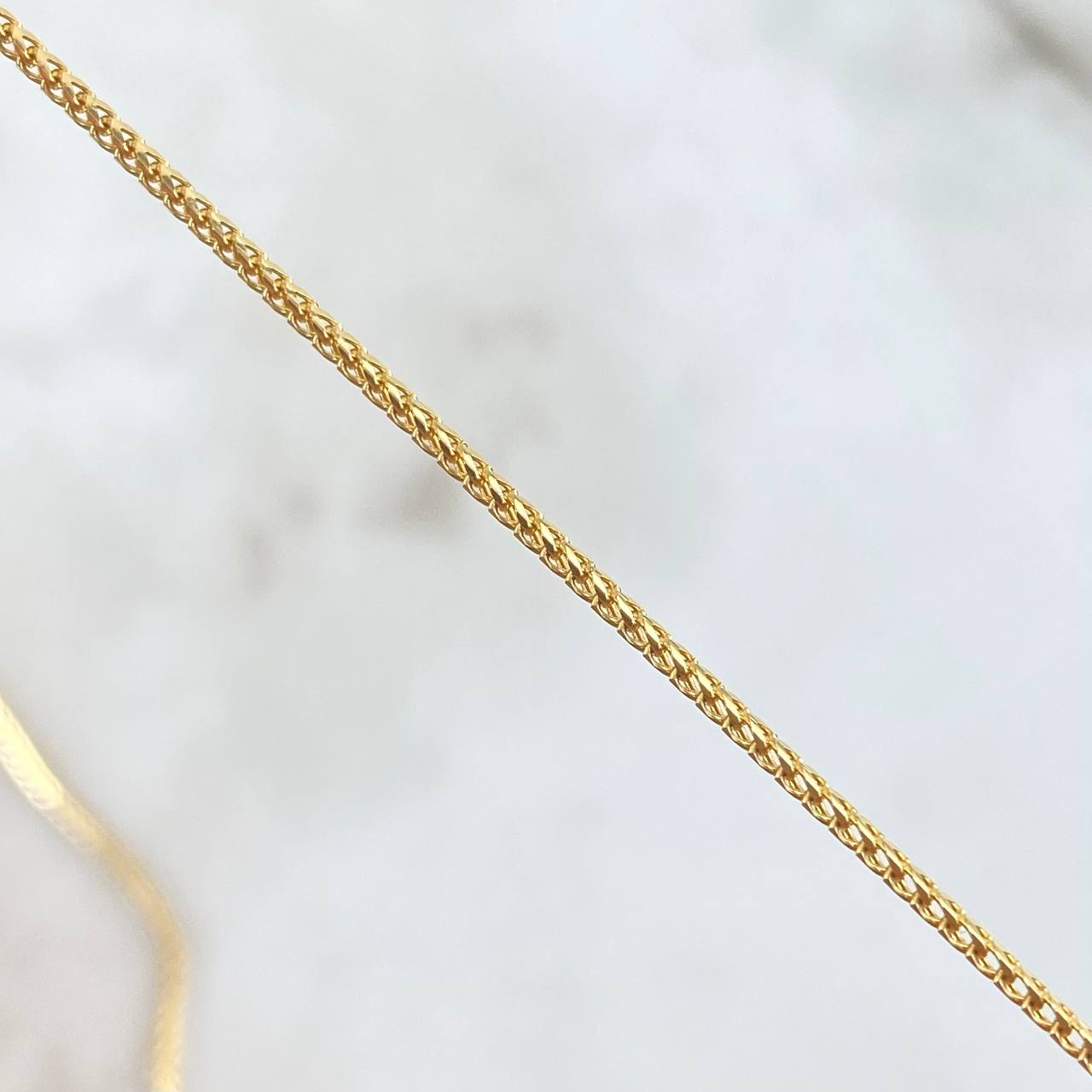 Cadena Franco 4.6gr / 60cm / 1.1mm Oro Amarillo +3 18K ©