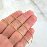 Cadena Franco 4.6gr / 60cm / 1.1mm Oro Amarillo +3 18K ©