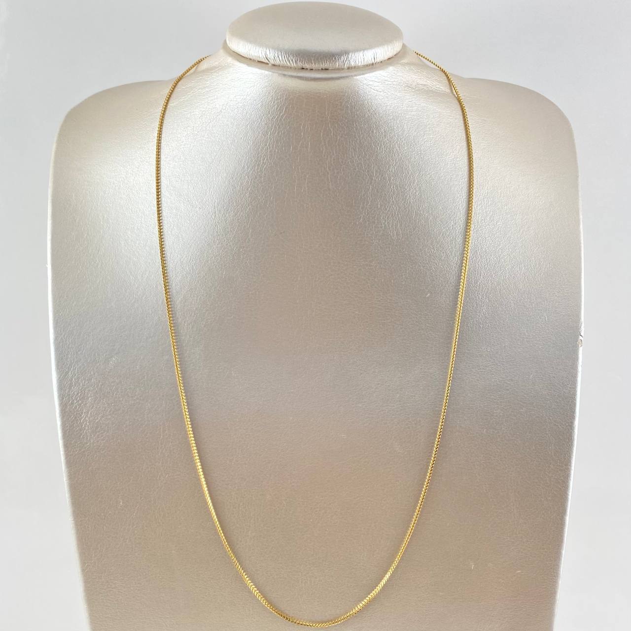 Cadena Franco 4.6gr / 60cm / 1.1mm Oro Amarillo +3 18K ©