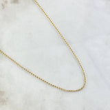 Cadena Roll - On 1.8gr / 50cm / 1.2mm Oro Amarillo +3 18K ©