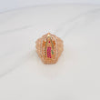 Anillo Virgen Guadalupe 9g / T12 Oro Rosa 18K