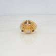 Anillo Vikingo 14g / T11 1/2 Tres Oros 18K