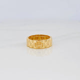Anillo Correa Corona 5.85g / T10 Oro Amarillo 18K