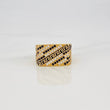 Anillo Tribal 7.15g / T9 Dos Oros Negro Amarillo 18K