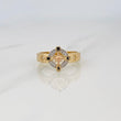 Anillo Estrella Cardinal 5.25g / T11 Tres Oros 18K