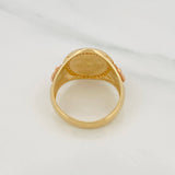 Anillo Brujula 8.5g / T10 1/4 Tres Oros 18K