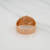 Anillo Corona 5.15g / T11 Oro Rosa 18K