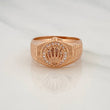 Anillo Corona 5.15g / T11 Oro Rosa 18K