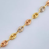 Pulso GC 3.3gr / 19.7cm / Tres Oros 18K $
