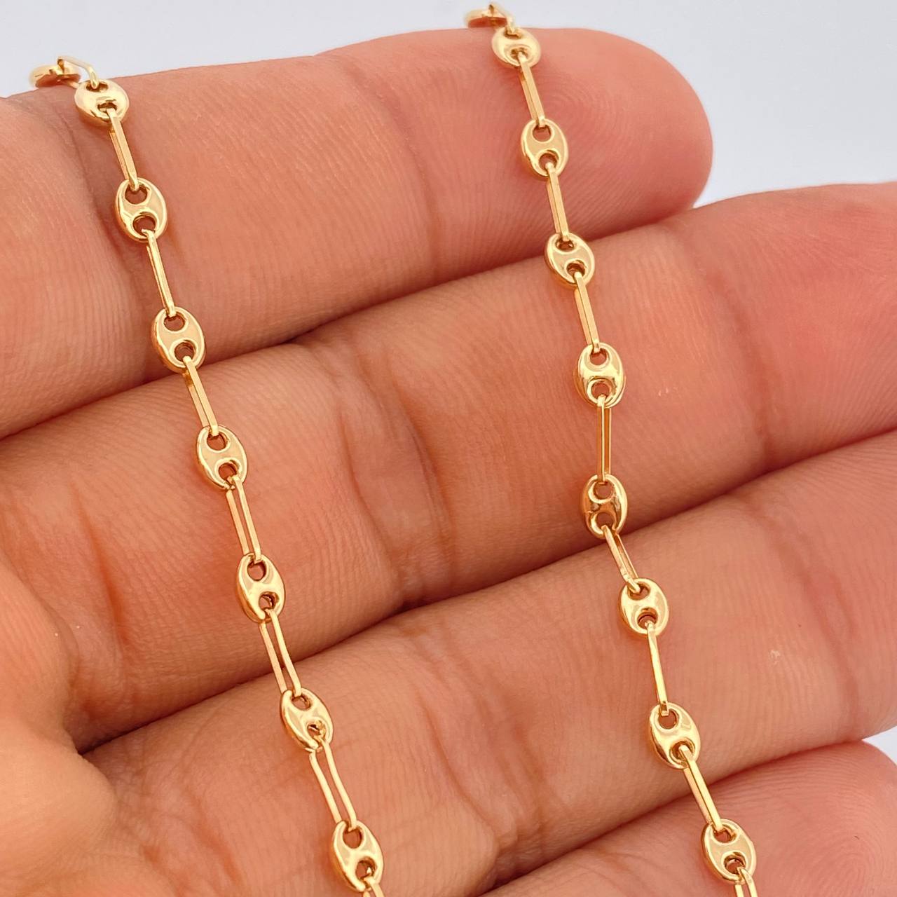 Cadena GC 6.1gr / 61.2cm / Oro Amarillo 18K $