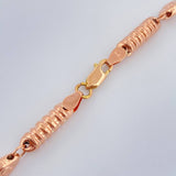 Cadena Barril 19.2gr / 71.6cm / Oro Rosa 18K $