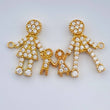 Herraje Familia 1.9gr / 2.5cm / Oro Amarillo 18K $