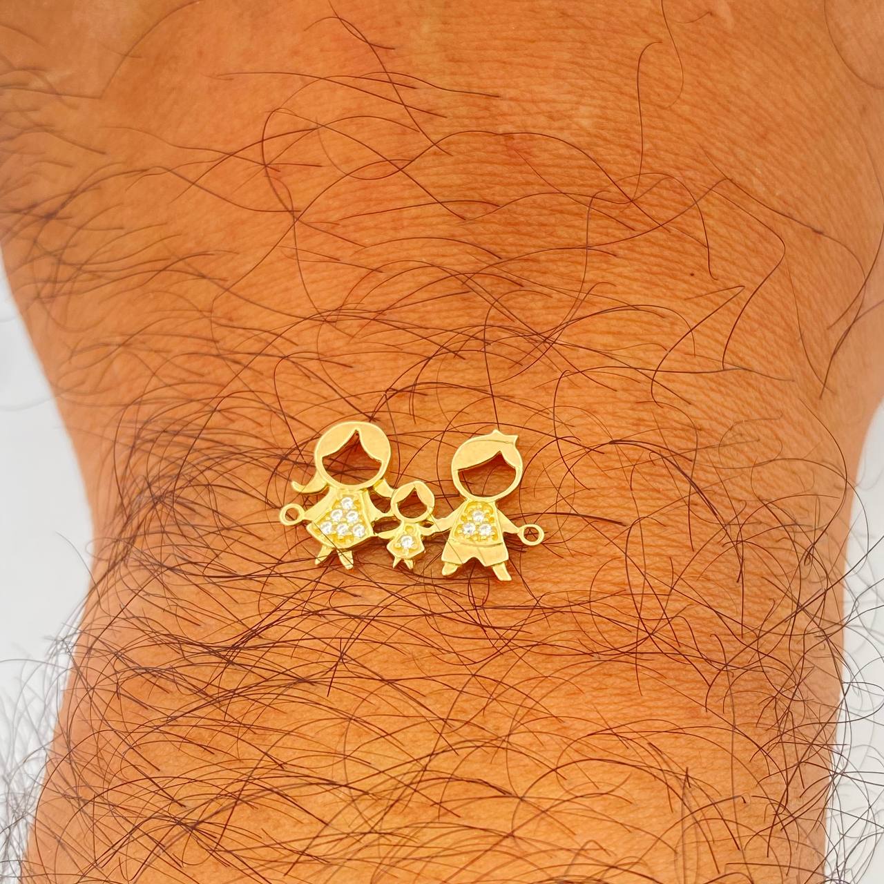Herraje Familia 1.05gr / 2.9cm / Oro Amarillo 18K $