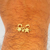 Herraje Familia 1.05gr / 2.9cm / Oro Amarillo 18K $