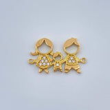 Herraje Familia 1.15gr / 2.7cm / Oro Amarillo 18K $