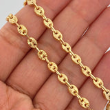 Cadena GC 12.15gr / 58.5cm / 4mm Oro Amarillo 18K $