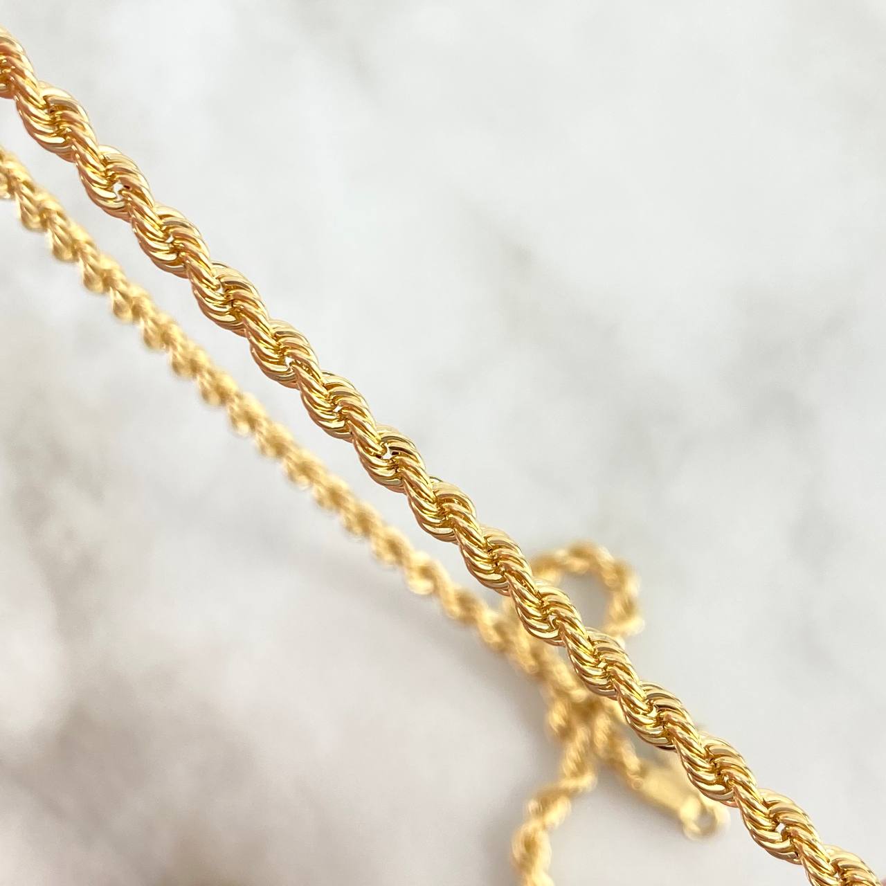 Cadena Lazo 7.15gr / 60cm / 3.2mm Oro Amarillo +3