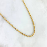 Cadena Lazo 8.3gr / 60cm / 3.3mm Oro Amarillo 18K +3