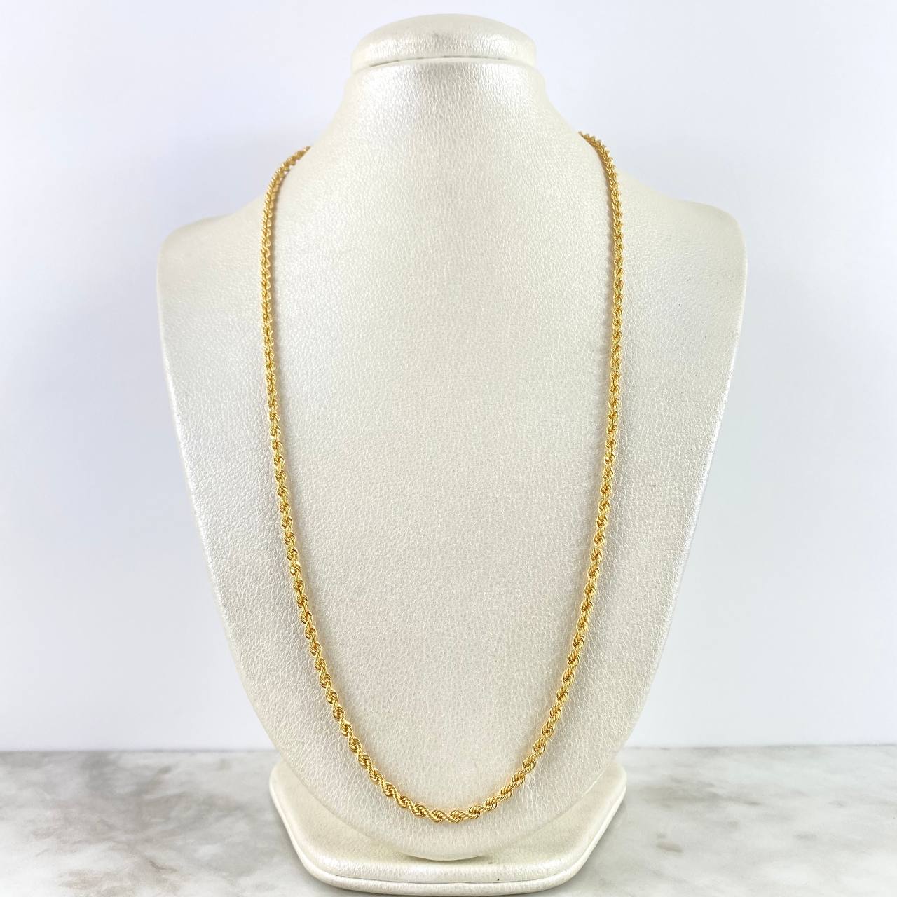 Cadena Lazo 8.3gr / 60cm / 3.3mm Oro Amarillo 18K +3