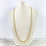 Cadena Lazo 8.3gr / 60cm / 3.3mm Oro Amarillo 18K +3