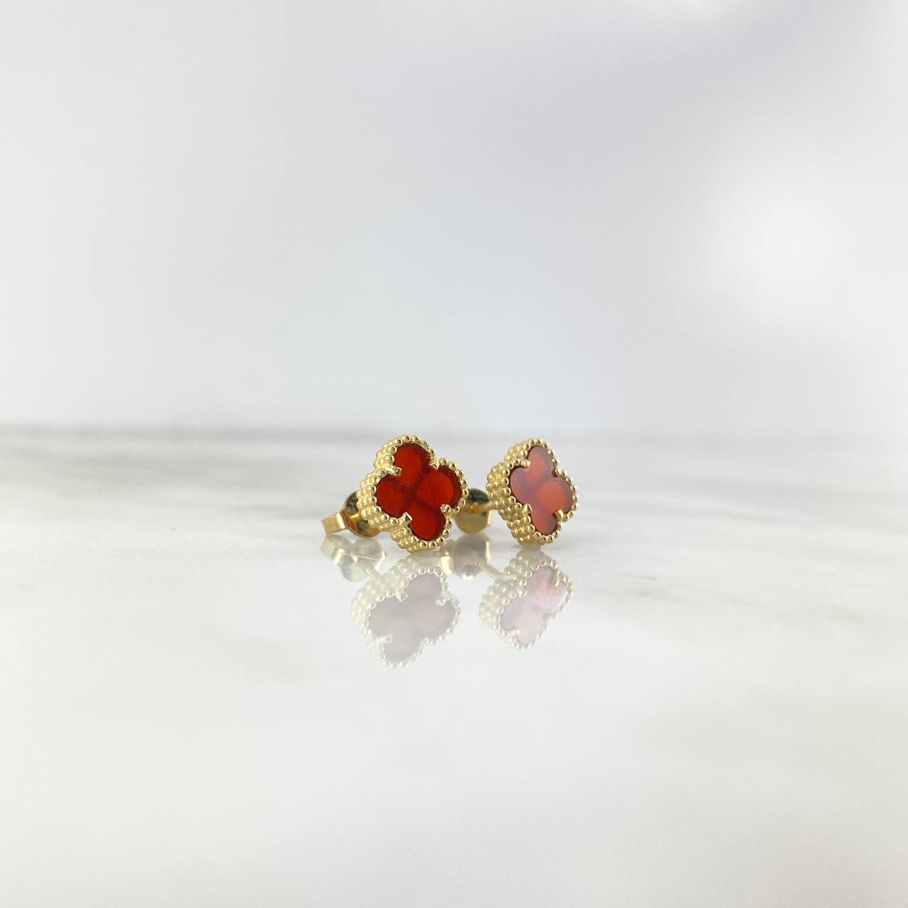 Topos Trebol VCyA 2.5gr / Agata Roja Oro Amarillo +4 ©