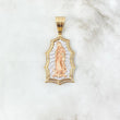 Dije Virgen de Guadalupe 15.9gr / 6cm / Circones Blancos Tres Oros ©