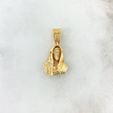 Dije Rostro de Cristo 3.4gr / 2.8cm / Oro Amarillo ©