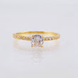 Anillo Solitario Tupido 1.6gr / T7 1/4 / Oro Amarillo 18K