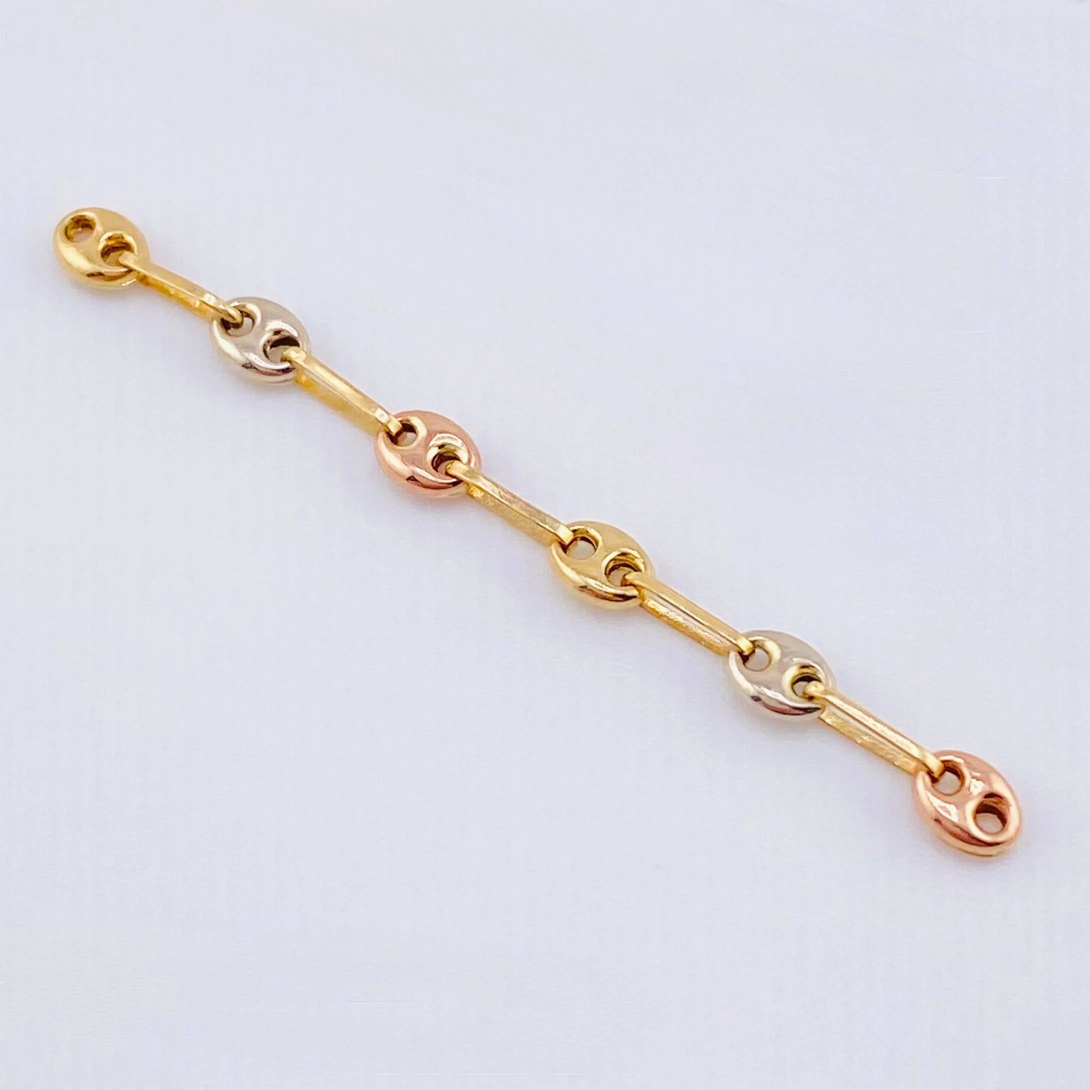 Herraje Gc 0.35 g / 3.8 cm Tres Oros 18K