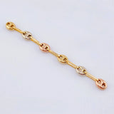 Herraje Gc 0.35 g / 3.8 cm Tres Oros 18K