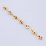 Herraje Retazo Gc 0.45 g / 4.5 cm Tres Oros 18K