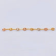 Herraje Retazo GC 8 Eslabones 0.7gr / 5.8cm / 4.2mm Tres Oros 18K ©