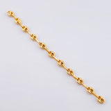 Herraje Retazo GC 11 Eslabones 0.9gr / 7.3cm / 3.4mm Oro Amarillo 18K