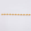Herraje Retazo GC 11 Eslabones 0.9gr / 7.3cm / 3.4mm Oro Amarillo 18K