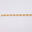 Herraje Retazo GC 10 Eslabones 0.8gr / 6.6cm / 3.4mm Oro Amarillo 18K