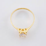 Anillo Solitario 1.5gr / T6 3/4 / Oro Amarillo 18K